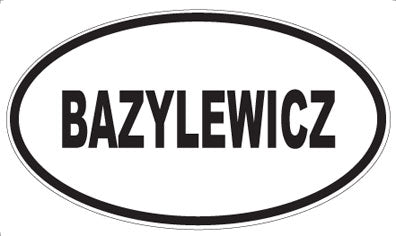 BAZYLEWICZ - Oval Magnet