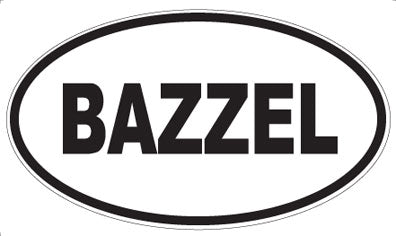 BAZZEL - Oval Magnet