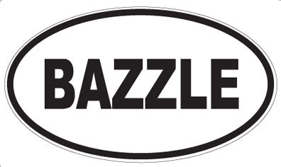 BAZZLE - Oval Magnet