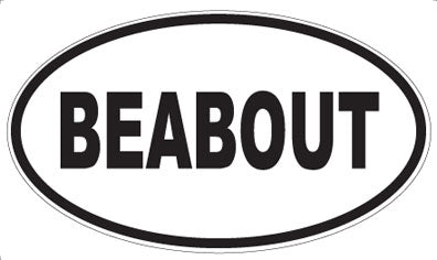 BEABOUT - Oval Magnet