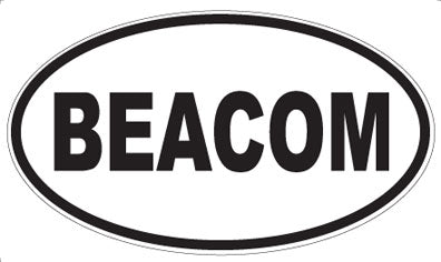 BEACOM - Oval Magnet