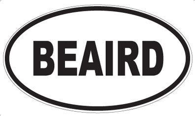 BEAIRD - Oval Magnet