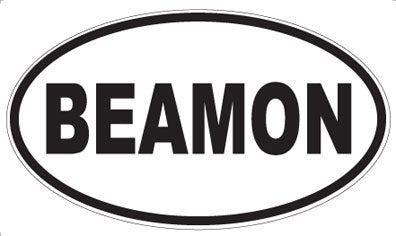 BEAMON - Oval Magnet