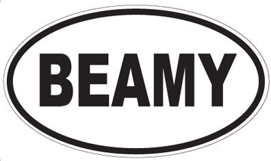 BEAMY - Oval Sticker