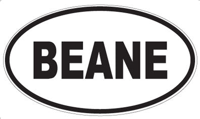 BEANE - Oval Magnet