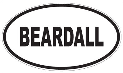 BEARDALL - Oval Magnet