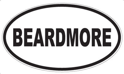 BEARDMORE - Oval Magnet