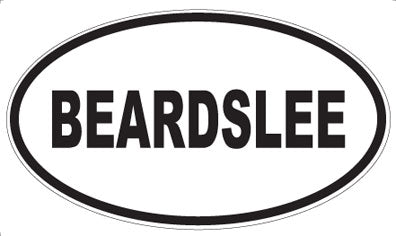 BEARDSLEE - Oval Magnet