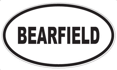 BEARFIELD - Oval Magnet