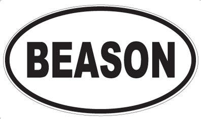 BEASON - Oval Magnet