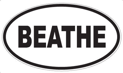 BEATHE - Oval Magnet