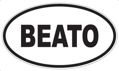 BEATO - Oval Magnet
