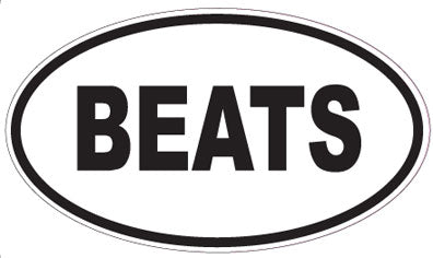 BEATS - Oval Magnet