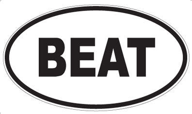 BEAT - Oval Magnet