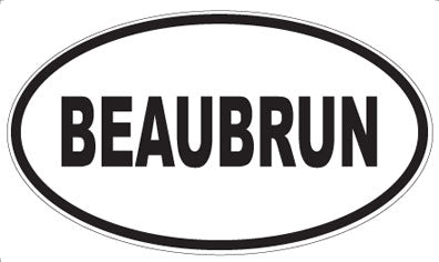 BEAUBRUN - Oval Magnet