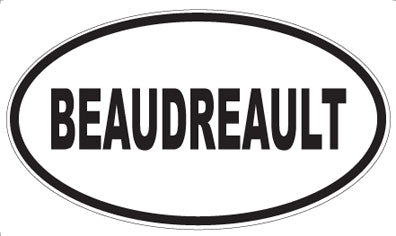 BEAUDREAULT - Oval Magnet