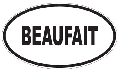 BEAUFAIT - Oval Magnet