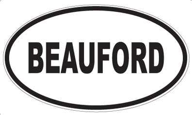 BEAUFORD - Oval Magnet
