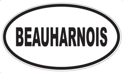BEAUHARNOIS - Oval Magnet