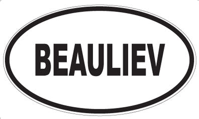 BEAULIEV - Oval Magnet
