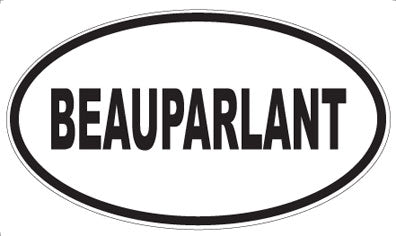 BEAUPARLANT - Oval Magnet
