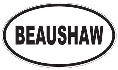 BEAUSHAW - Oval Magnet