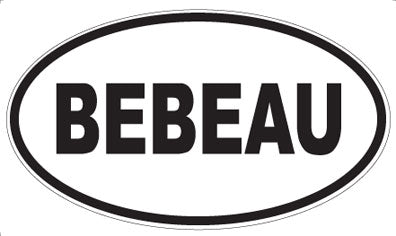 BEBEAU - Oval Magnet