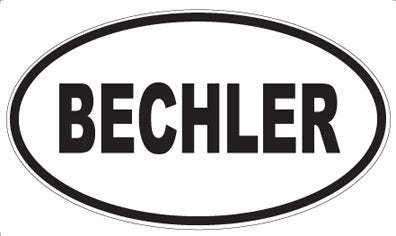 BECHLER - Oval Magnet
