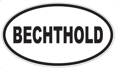 BECHTHOLD - Oval Magnet