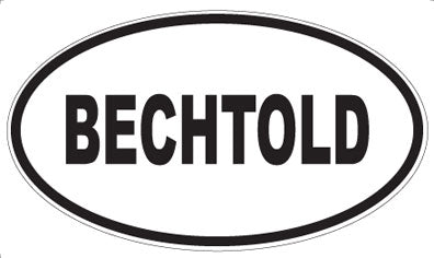 BECHTOLD - Oval Magnet