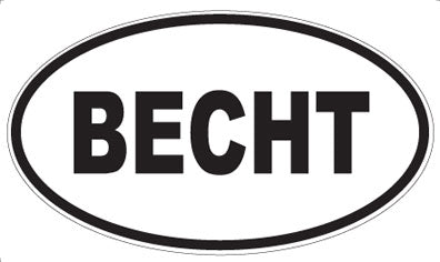 BECHT - Oval Magnet