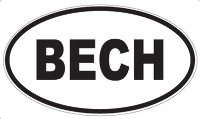 BECH - Oval Magnet