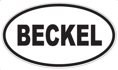BECKEL - Oval Magnet