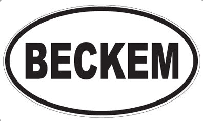 BECKEM - Oval Magnet