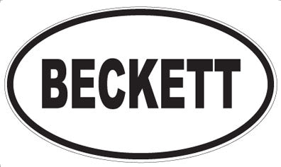 BECKETT - Oval Magnet
