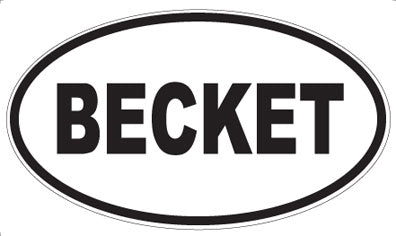 BECKET - Oval Magnet
