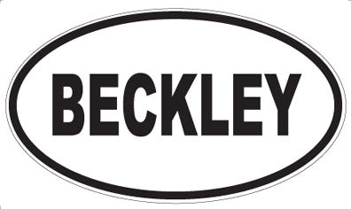 BECKLEY - Oval Magnet