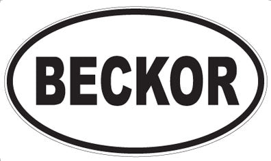 BECKOR - Oval Magnet