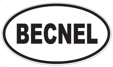 BECNEL - Oval Magnet