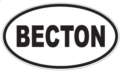 BECTON - Oval Magnet