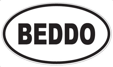 BEDDO - Oval Magnet