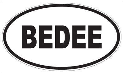 BEDEE - Oval Magnet