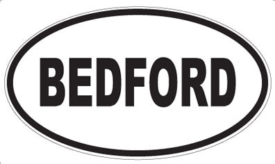BEDFORD - Oval Magnet