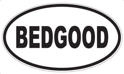 BEDGOOD - Oval Magnet
