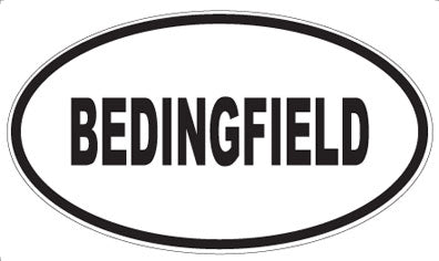 BEDINGFIELD - Oval Magnet