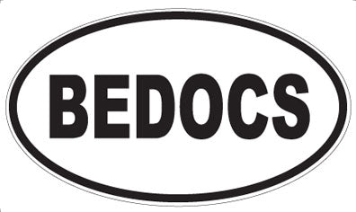 BEDOCS - Oval Magnet