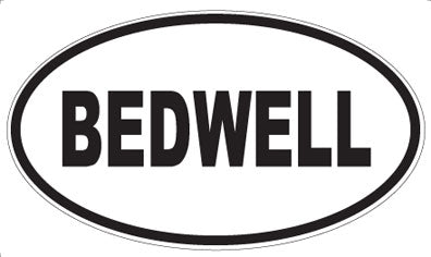 BEDWELL - Oval Magnet