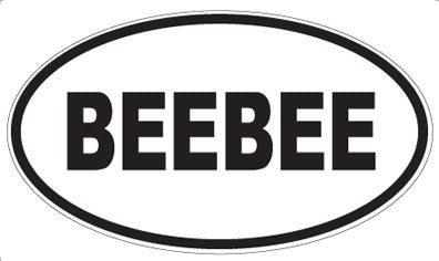 BEEBEE - Oval Magnet