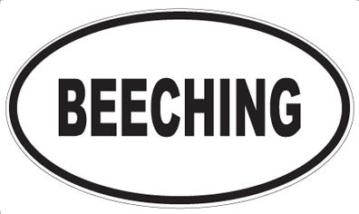 BEECHING - Oval Magnet