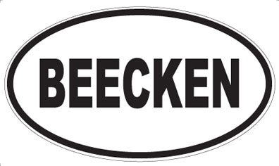 BEECKEN - Oval Magnet